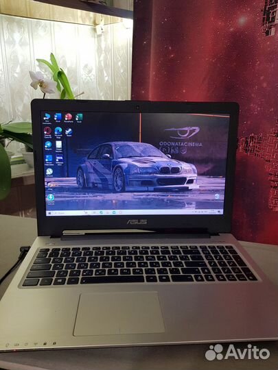 Игровой ноутбук asus i5/GT740M/ssd240