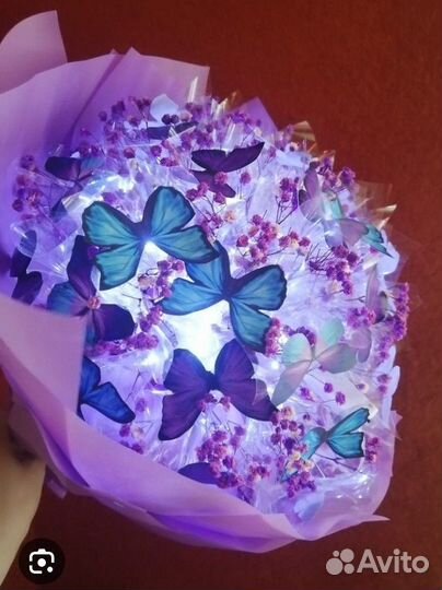 Букеты из бабочек