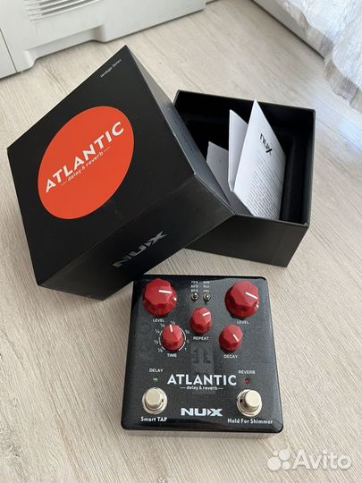 Педаль NUX NDR-5 Atlantic Delay & Reverb