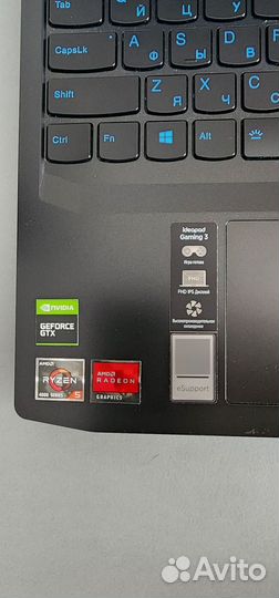 Ноутбук игровой Lenovo IP Gaming 3 15ARH05 82EY009