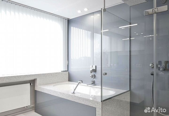 Стеклянные душевые