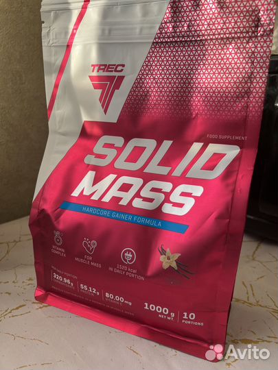 Гейнер solid mass