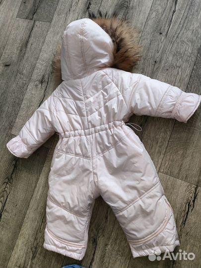 Комбинезон трансформер зимний 74-80