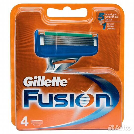 Кассеты Gillette Fusion для бритвенного станка