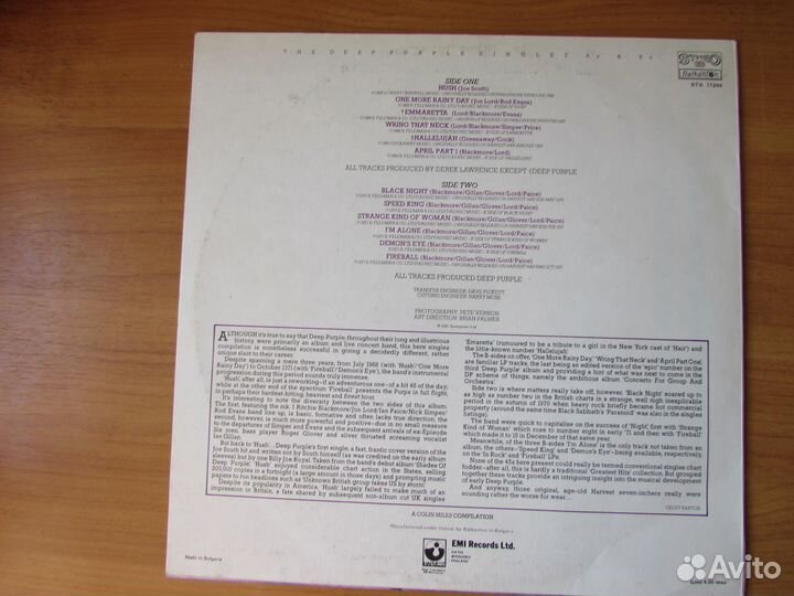 Deep Purple – The Deep Purple Singles A's & B's