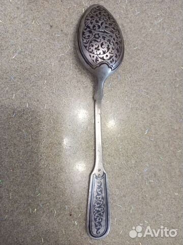 Ложка столовая серебро