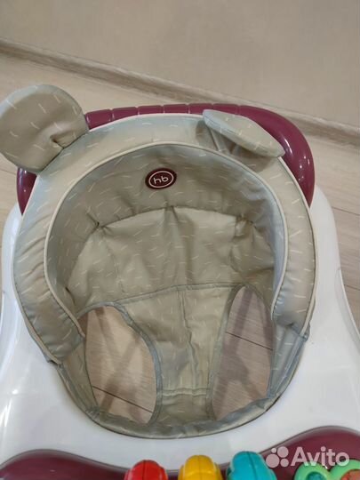 Ходунки детские Happy Baby Smiley V2 Bordo