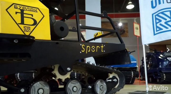 Мотобуксировщик бурлак егерь sport-M