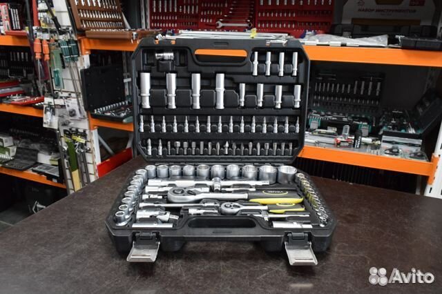 Набор инструмента 1/4&1/2DR 12-гранных 94 предмета