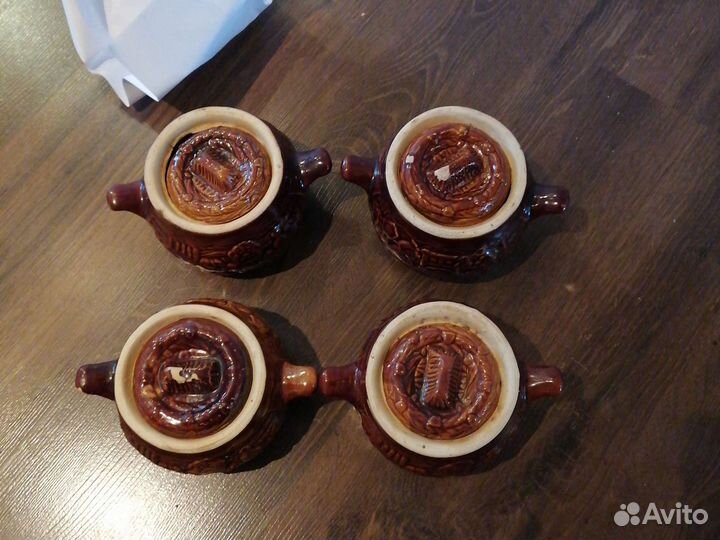 Керамические горшки для запекания