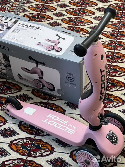 Самокат беговел детский scoot and ride