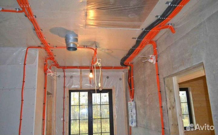 Услуги электрика. Электрик. Электромонтаж под ключ