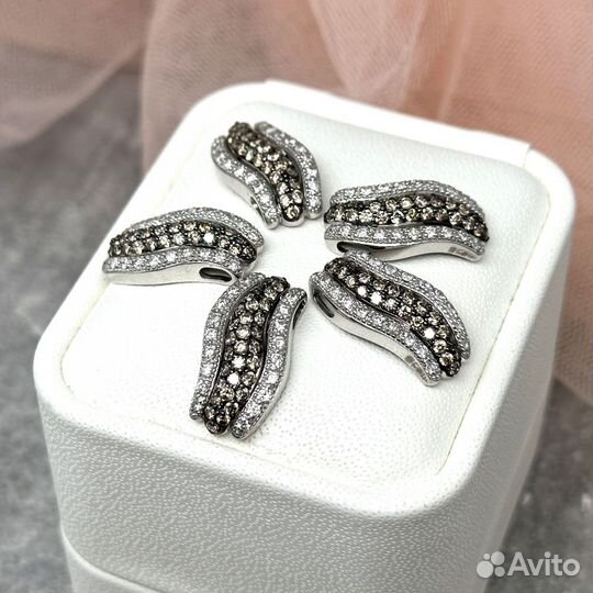 Новый кулон / подвеска 585 бриллианты 0,46 карата