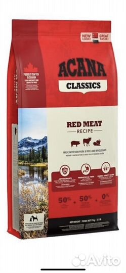 Корм для собак Acana Red 6кг