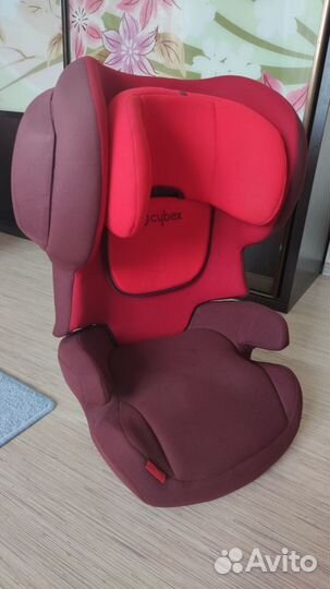 Автокресло Cybex Juno 2-Fix Rumba Red