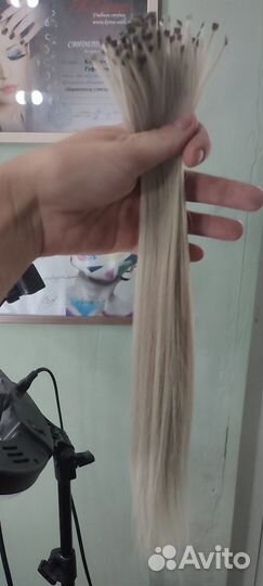 Волосы натуральные хвост