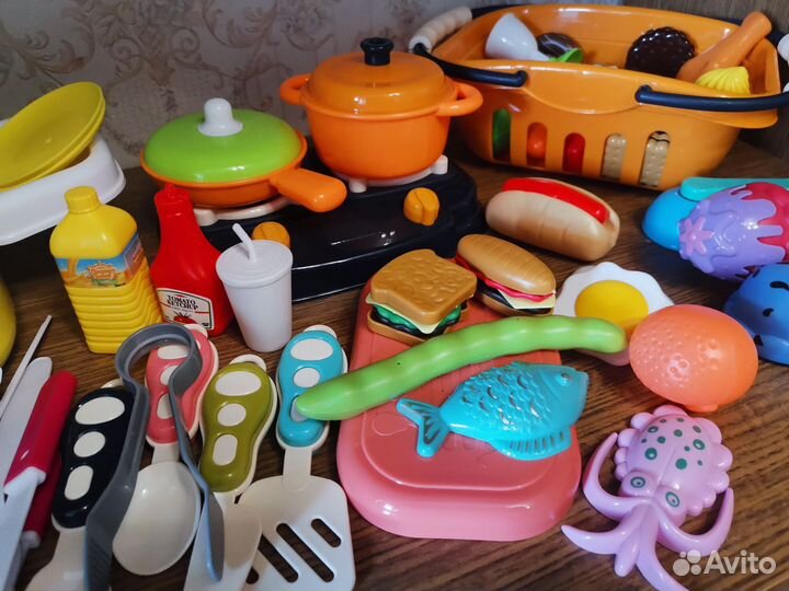 Посуда и продукты