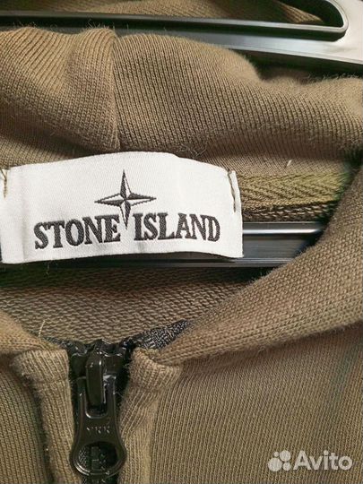 Толстовка на молнии stone island