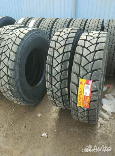 315/80R22.5 Карьерная на Самосвал (Sunfull)