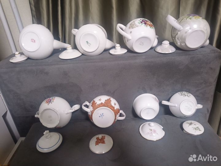 Чайники,сахарницы, маслёнки,молочники