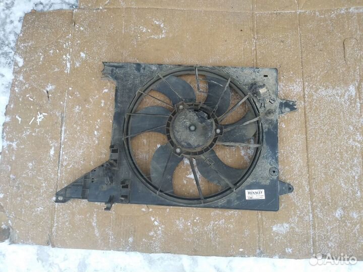 Вентилятор радиатора Renault Logan LADA Largus