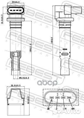 Катушка зажигания Audi A2/A3, VW Golf/Passat/Polo