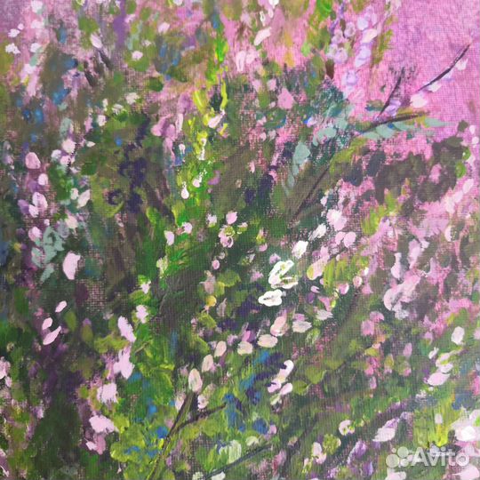 Картина акрилом 