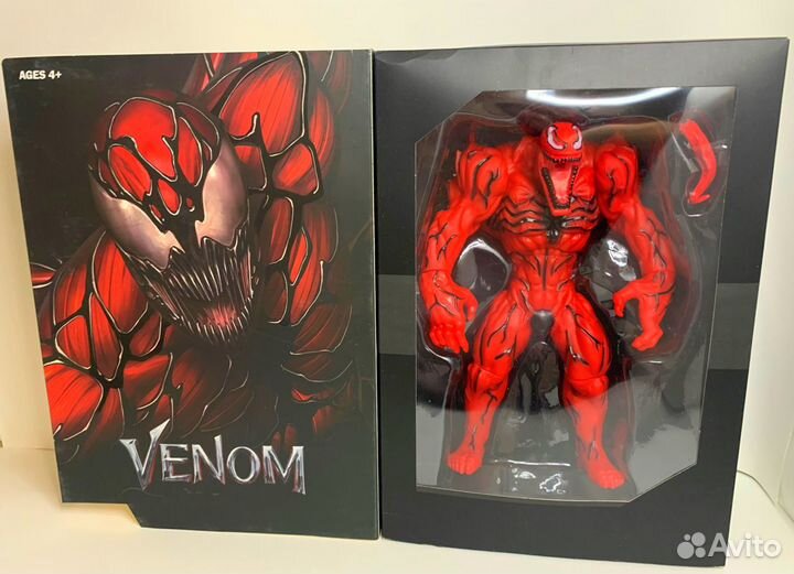Коллекционная фигурка Веном Красный Карнаж 30см