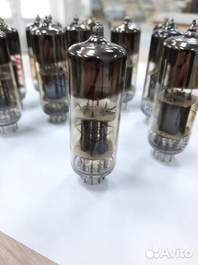 Радиолампы 6Н6П с коробчатым анодом 60-ых годов