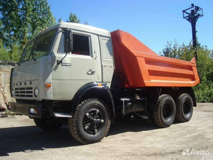 Подъемный кран, вывоз мусора, самосвал