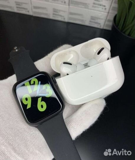 AirPods Pro + Apple Watch 8
