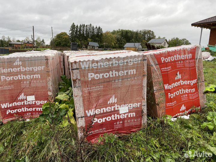 Керамический блок/доборный элемент Porotherm
