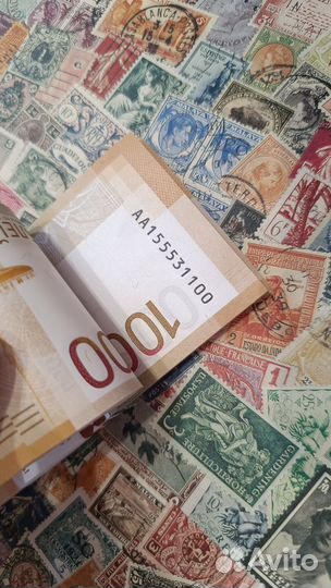 Корешок банкнот 100 р Ржев