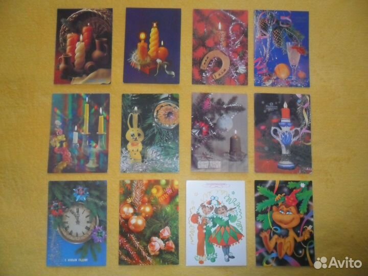 Открытки СССР С Новым годом
