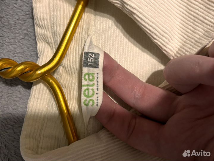 Вельветовая рубашка sela