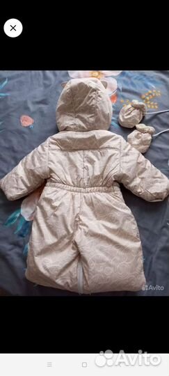 Зимний комбинезон трансформер для новорожденных