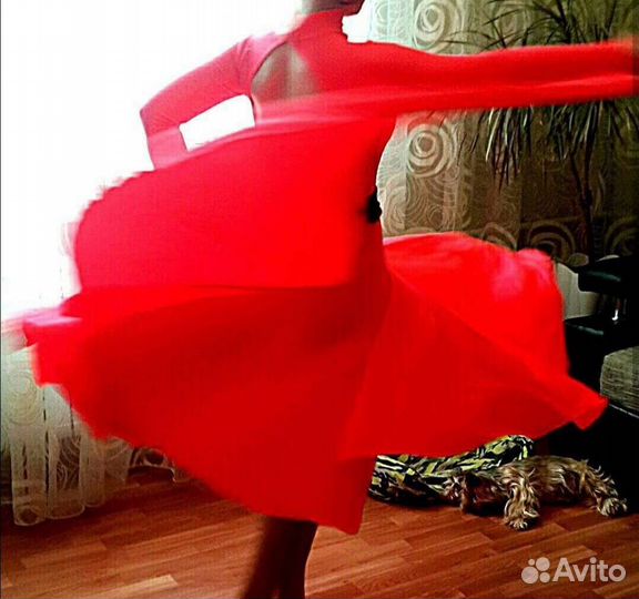 Платье для бальных танцев латина ю1