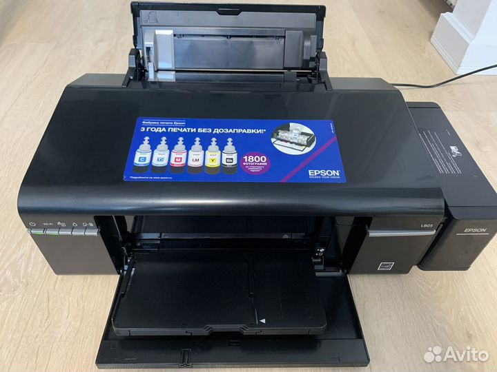 Цветной принтер epson L805 с Wi-Fi - 785 страниц