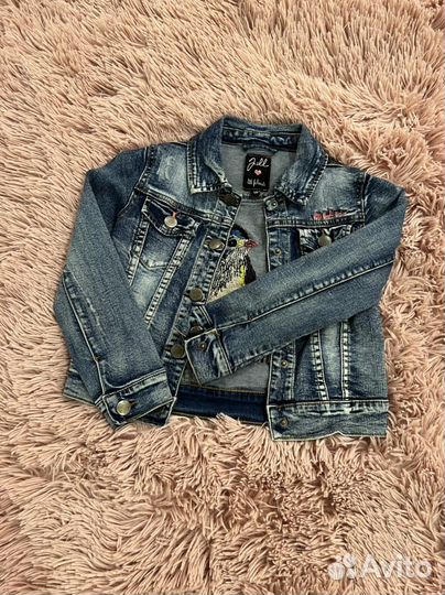 Джинсовка на девочку 110-116