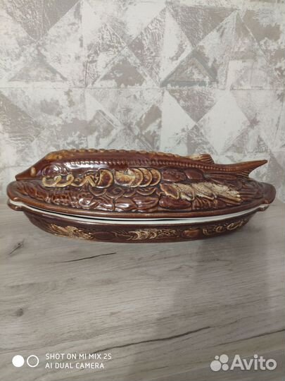 Форма для запекания рыбы, новая