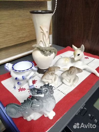 Раковины морские и шкатулки,статуэтки