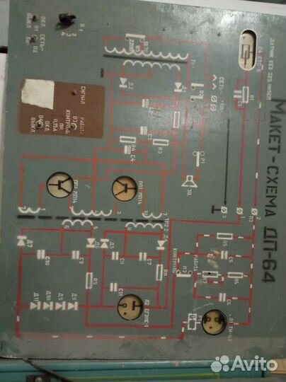 Схема работы дозиметров в макете и плакат го