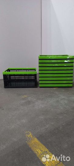 Ящик складной черно-зеленый