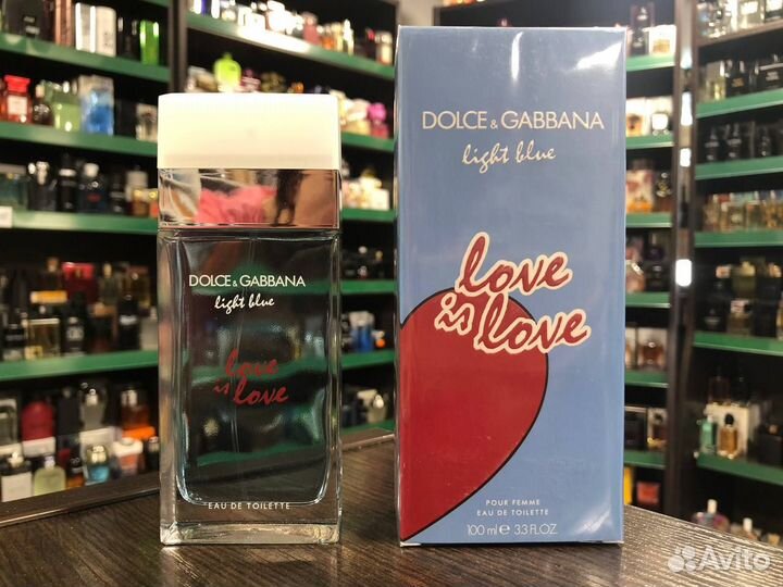 Духи D&G Light Blue Love Is Love Pour Femme 100мл