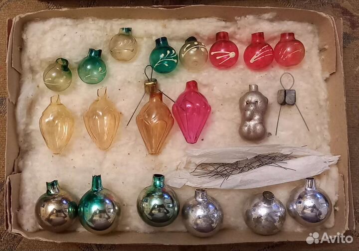 Елочные игрушки СССР