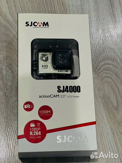 Экшн-видеокaмeра sjсам SJ4000 новая