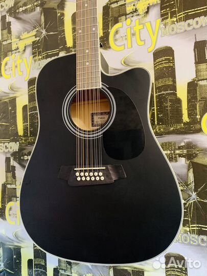 Акустическая гитара 12 струн + аксессуар