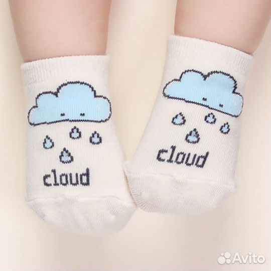 Носочки детские 0-12 мес (новые)