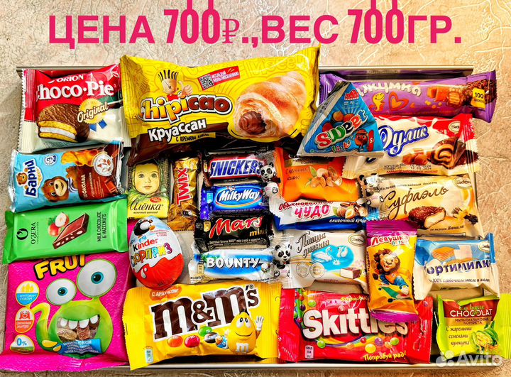 Новогодние подарки конфеты