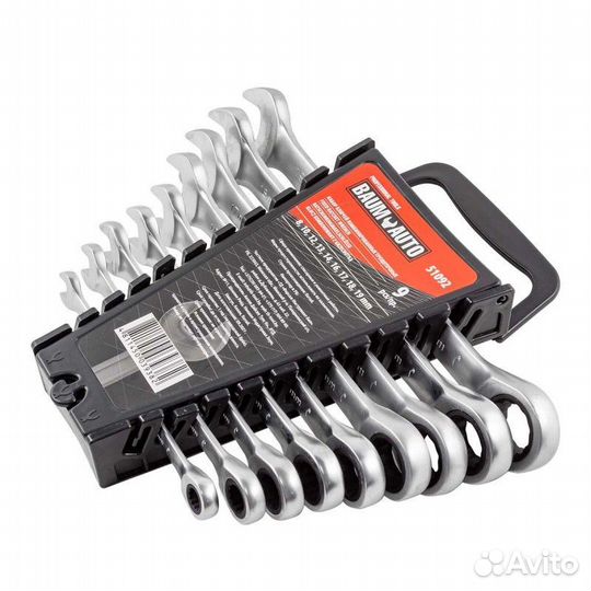 Ключи комбинированные трещоточные (8,10,12,13,14,1